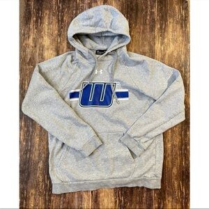 Worcester state University Under Armour Gray Hoodie & woo state shirt for Men